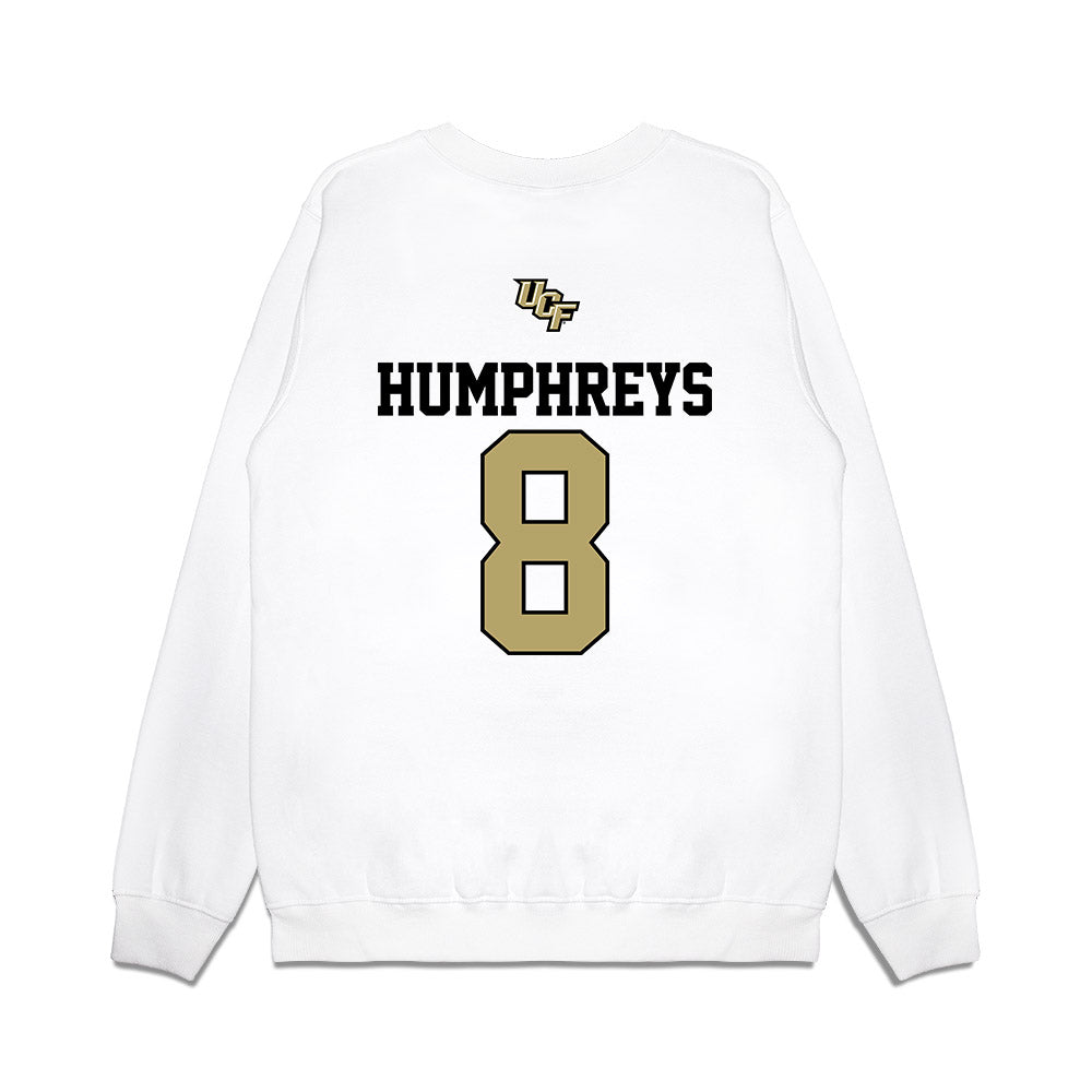 Central Florida - NCAA Softball : Sierra Humphreys - USA Raglan Premium Crewneck Sweatshirt-1