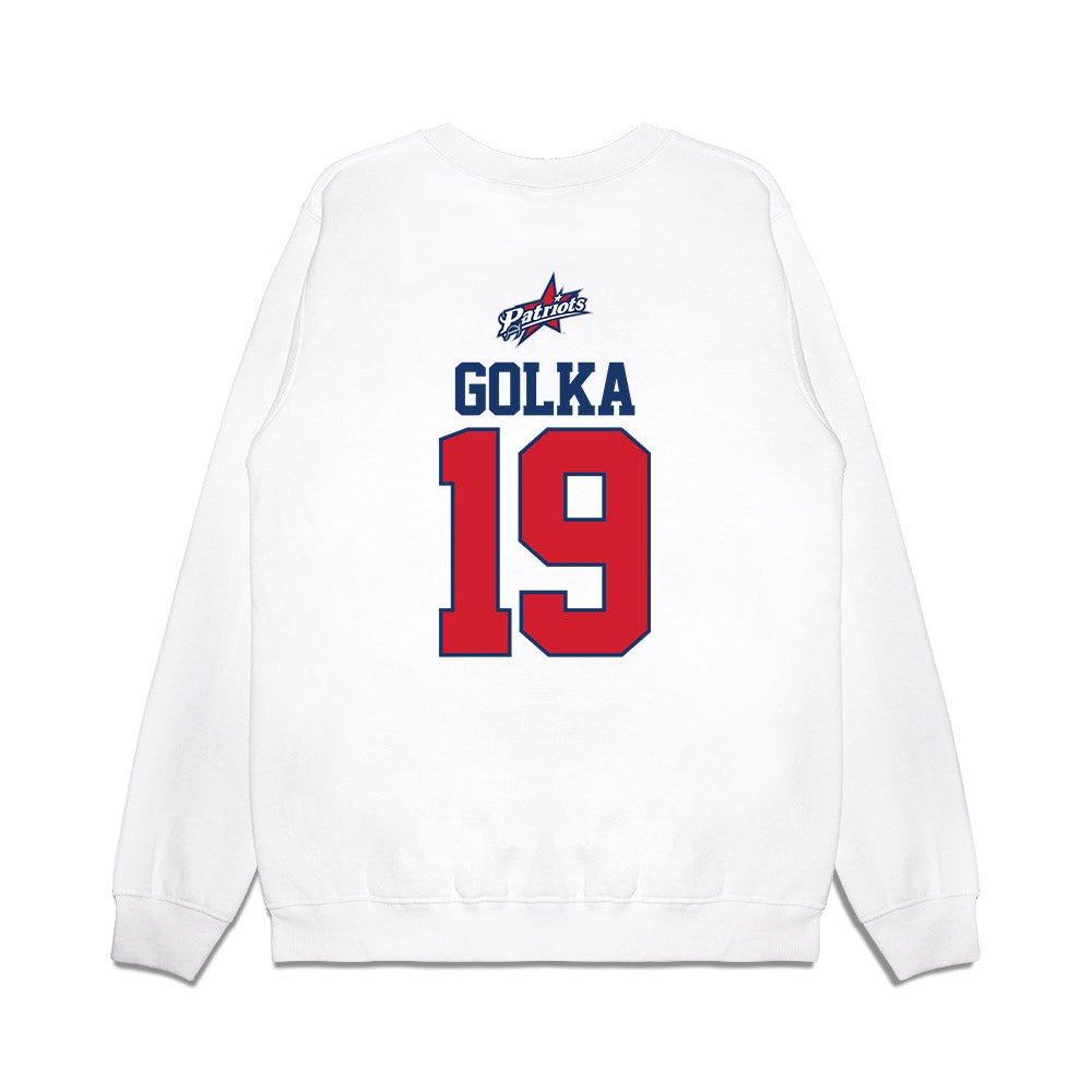 Francis Marion - NCAA Softball : Madelyn Golka - USA Premium Crewneck Sweatshirt-1