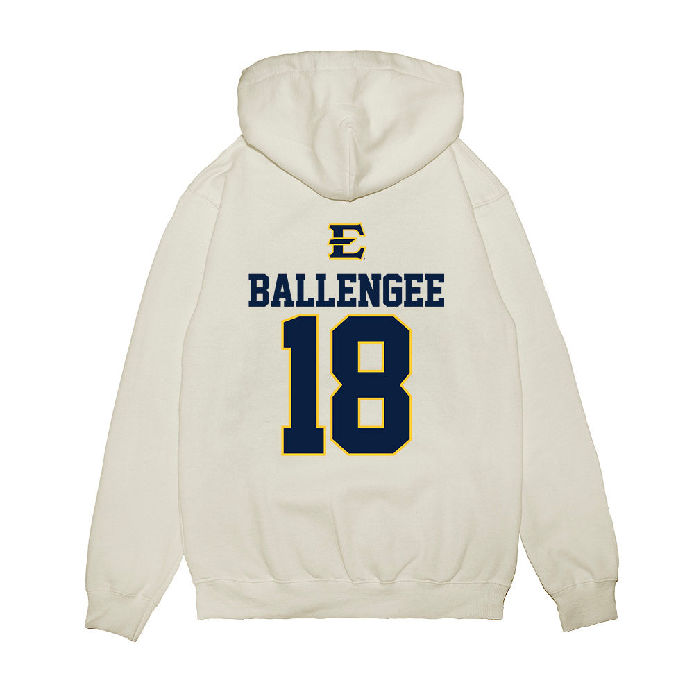 East Tennessee State - NCAA Softball : Quinn Ballengee - USA Premium Hooded Sweatshirt-1