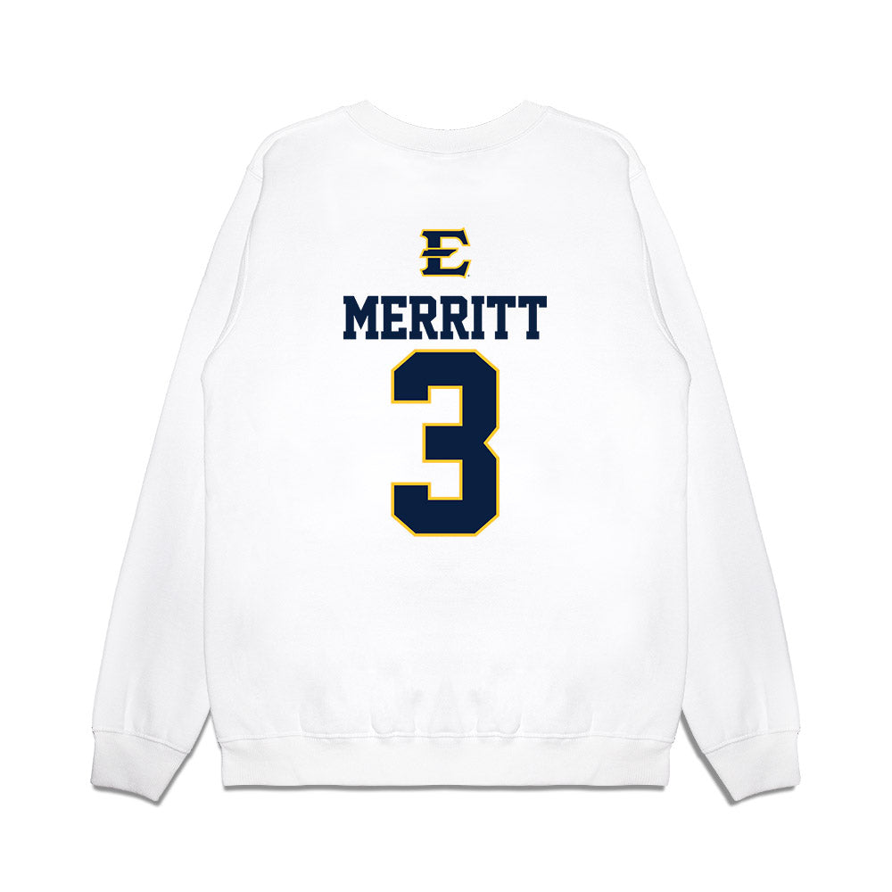 East Tennessee State - NCAA Softball : addison merritt - USA Premium Crewneck Sweatshirt-1
