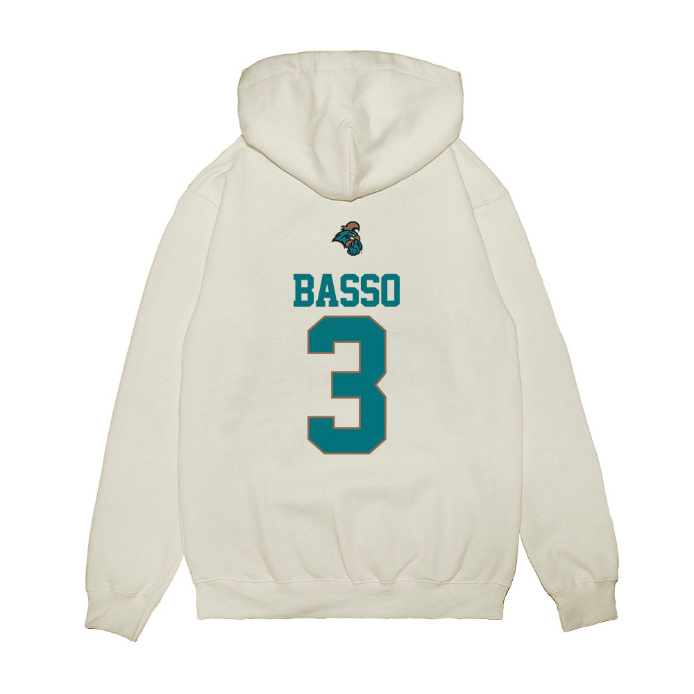 Coastal Carolina - NCAA Softball : Stephanie Basso - USA Premium Hooded Sweatshirt-1