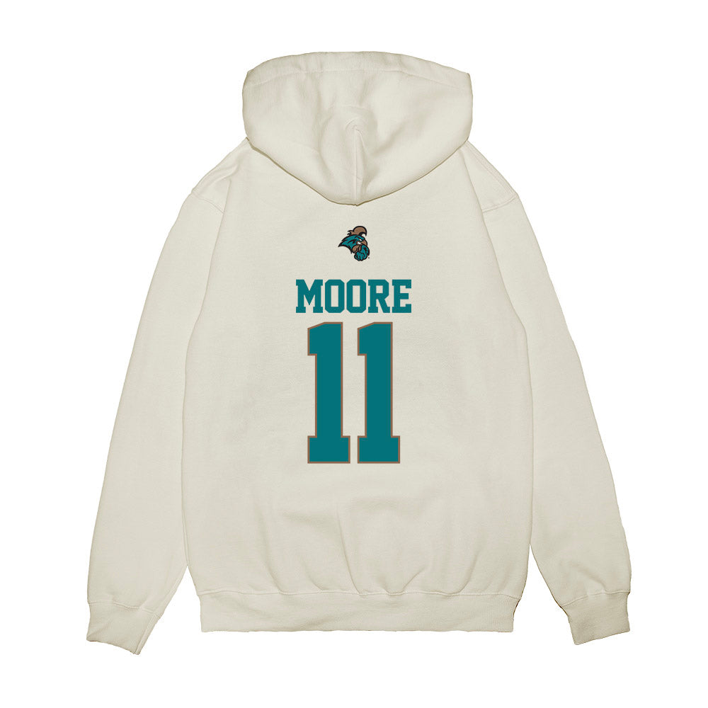Coastal Carolina - NCAA Softball : Malone Moore - USA Premium Hooded Sweatshirt-1