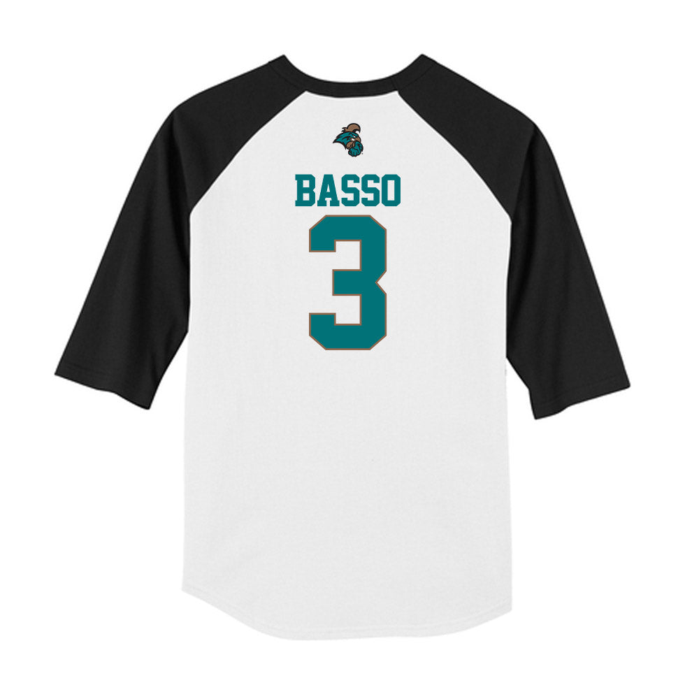 Coastal Carolina - NCAA Softball : Stephanie Basso - USA Raglan Shirt-1
