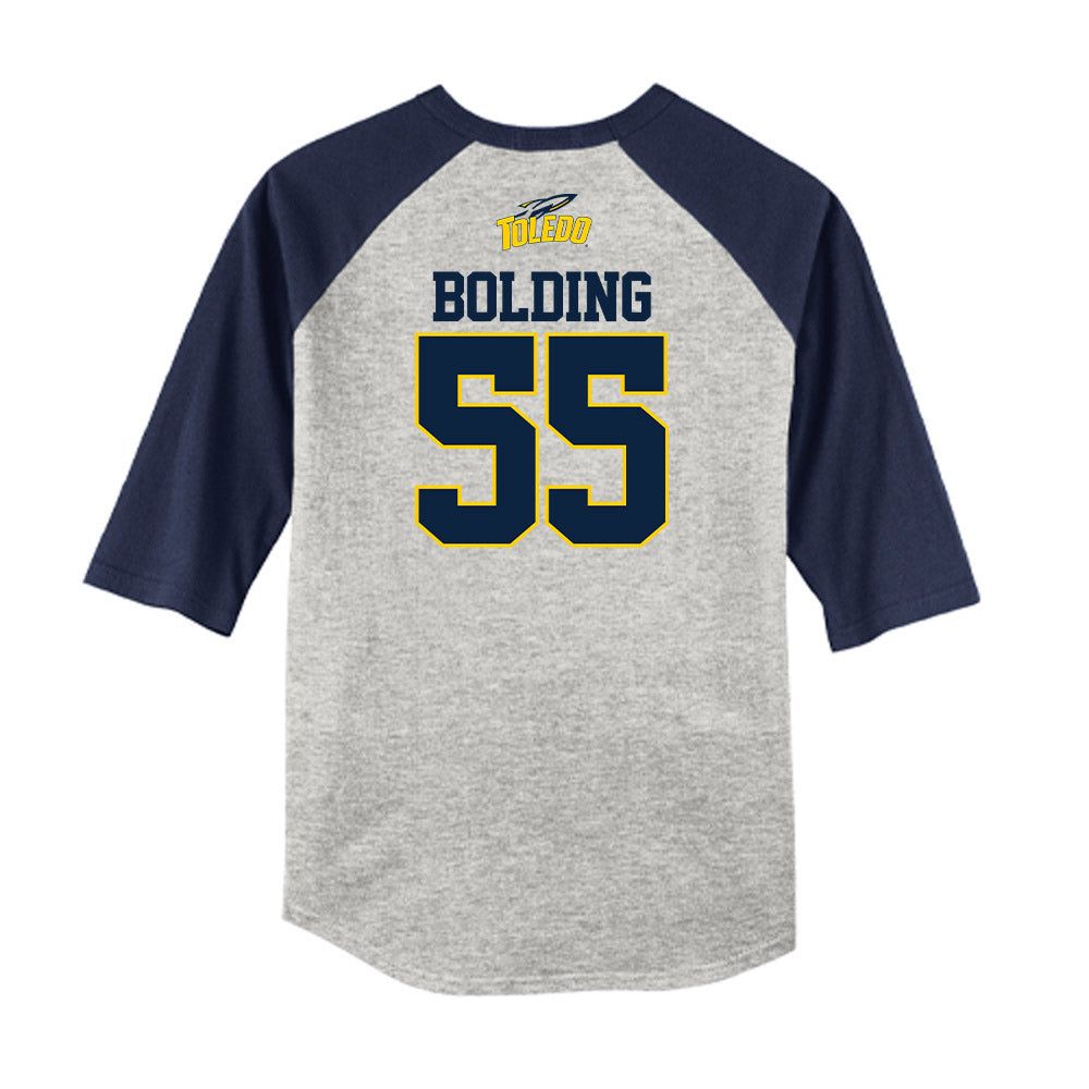 Toledo - NCAA Softball : Samantha Bolding - USA Raglan Shirt-1