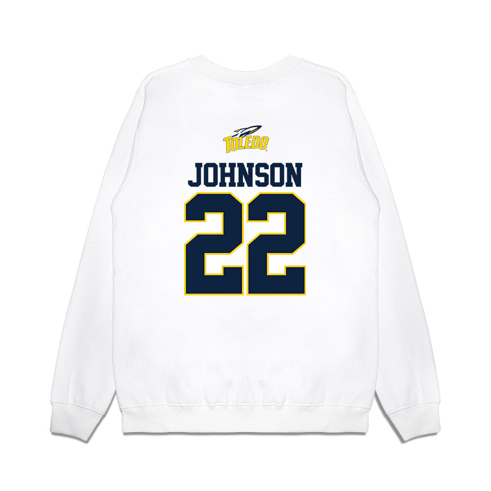Toledo - NCAA Softball : Lexi Johnson - USA Premium Crewneck Sweatshirt-1