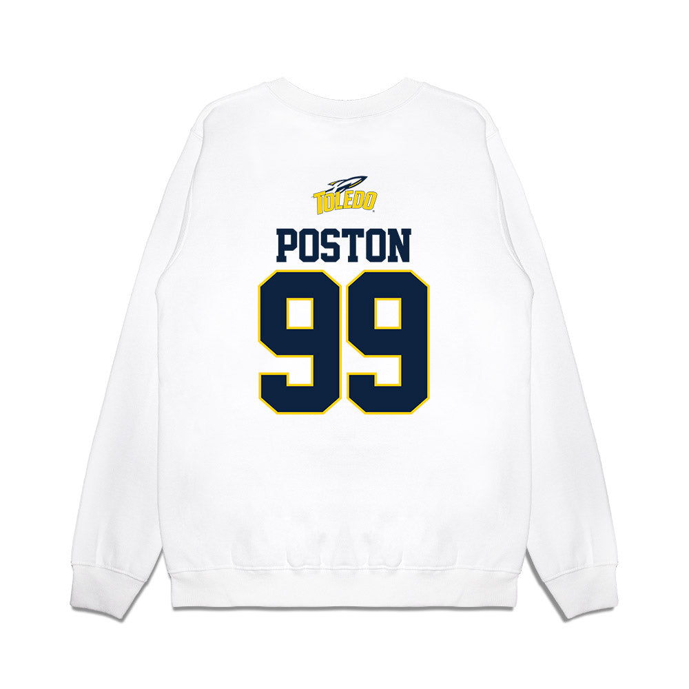 Toledo - NCAA Softball : Reese Poston - USA Premium Crewneck Sweatshirt-1