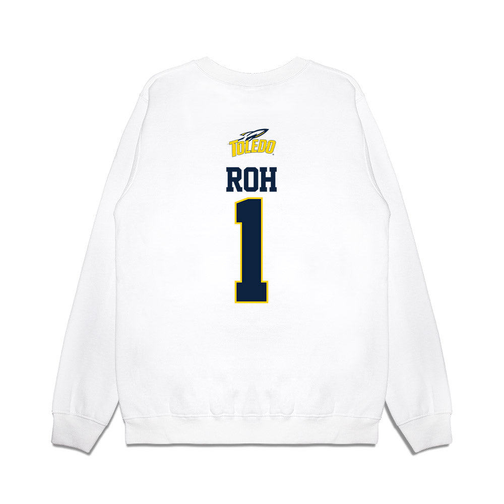 Toledo - NCAA Softball : Maggie Roh - USA Premium Crewneck Sweatshirt-1
