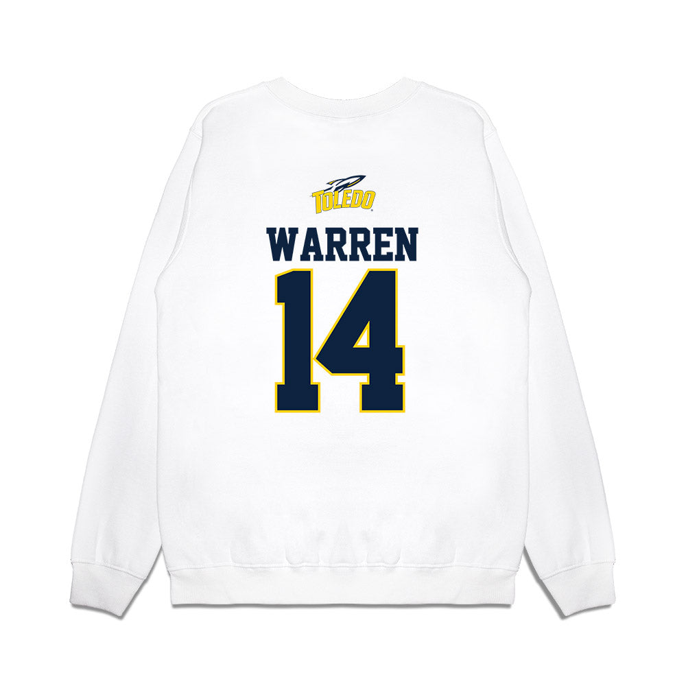 Toledo - NCAA Softball : Marissa Warren - USA Premium Crewneck Sweatshirt-1