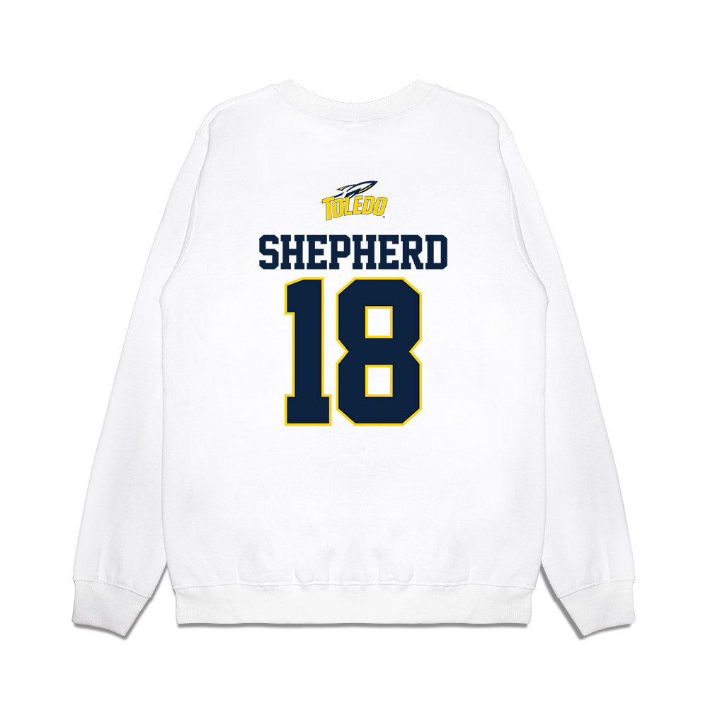 Toledo - NCAA Softball : Alexis Shepherd - USA Premium Crewneck Sweatshirt-1