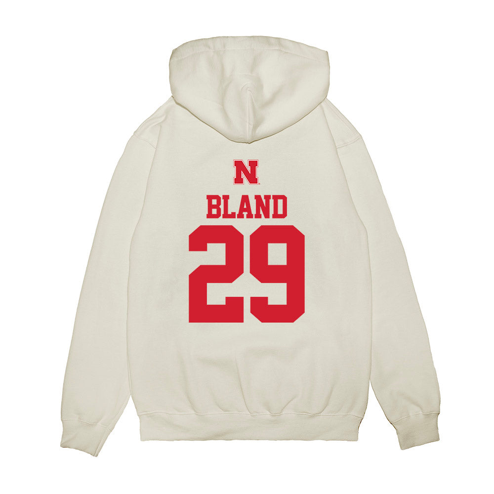 Nebraska - NCAA Softball : Samantha Bland - USA Premium Hooded Sweatshirt-1