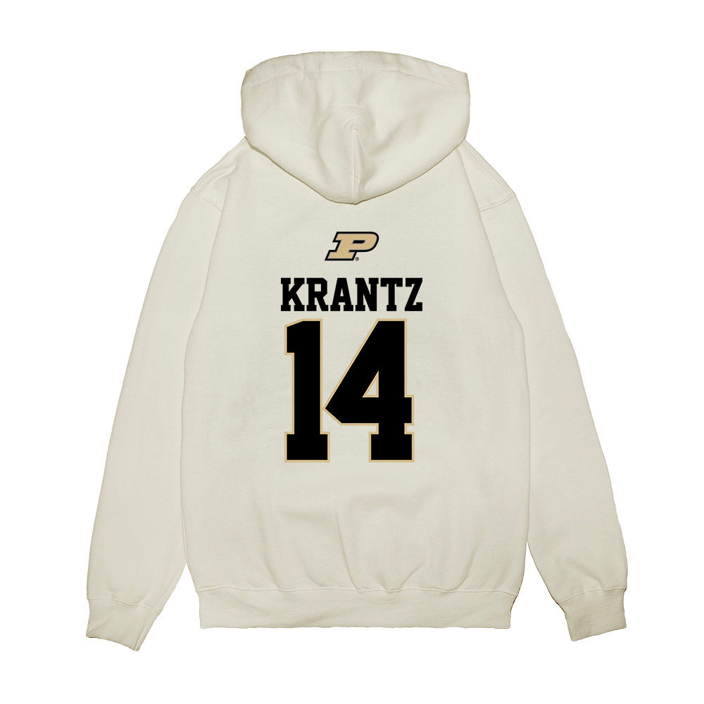 Purdue - NCAA Softball : Jensen Krantz - USA Premium Hooded Sweatshirt-1