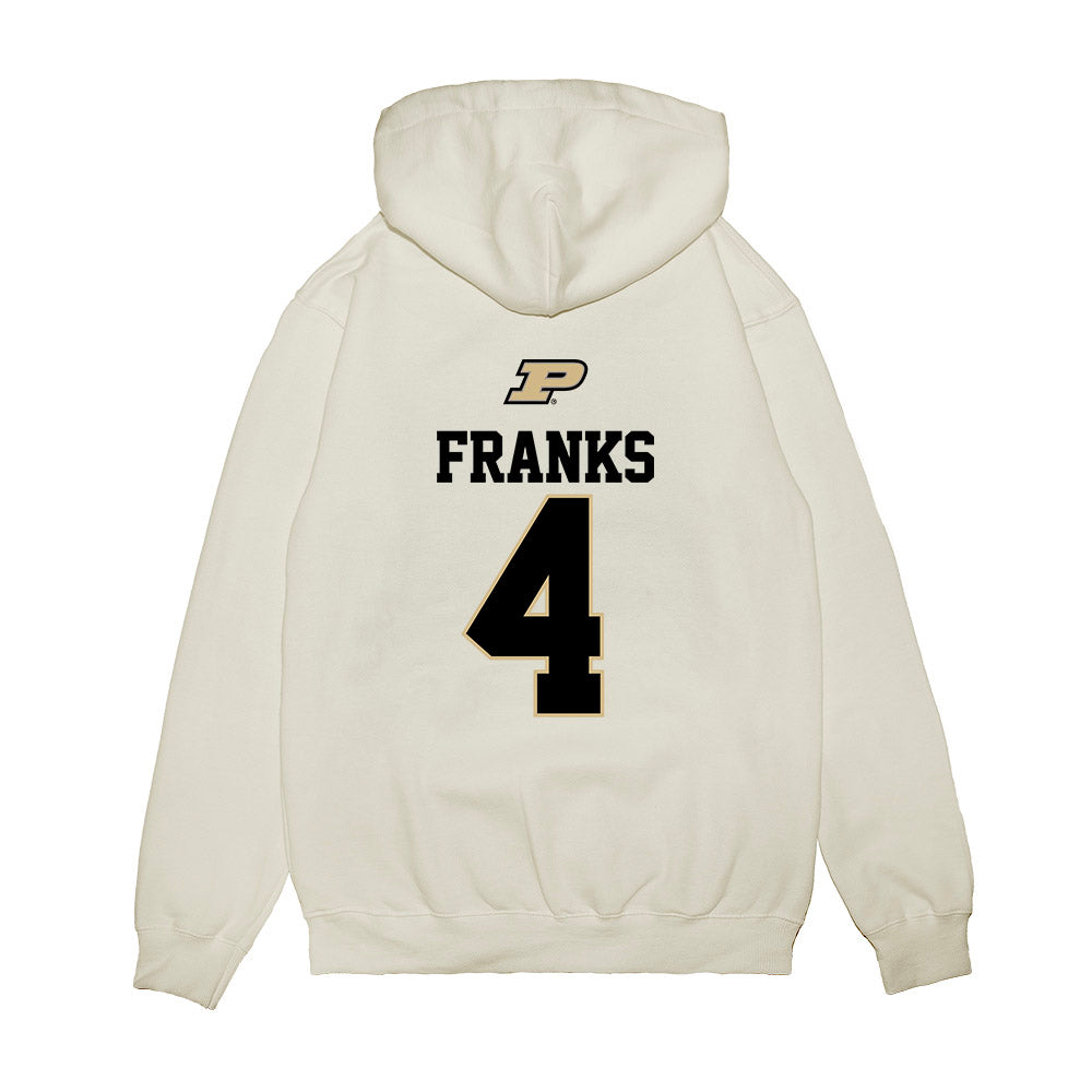 Purdue - NCAA Softball : Kylie Franks - USA Premium Hooded Sweatshirt-1
