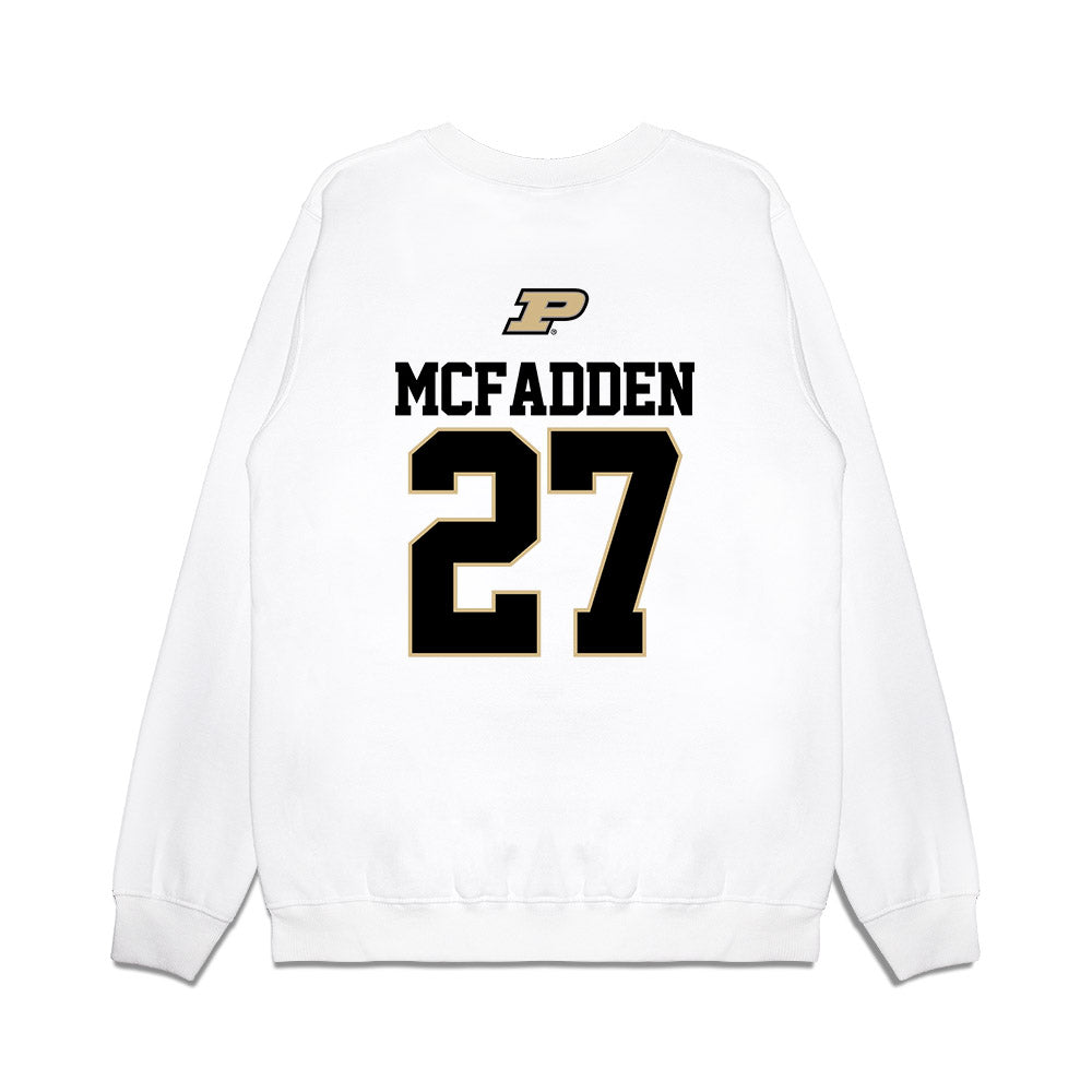 Purdue - NCAA Softball : Olivia McFadden - USA Premium Crewneck Sweatshirt-1