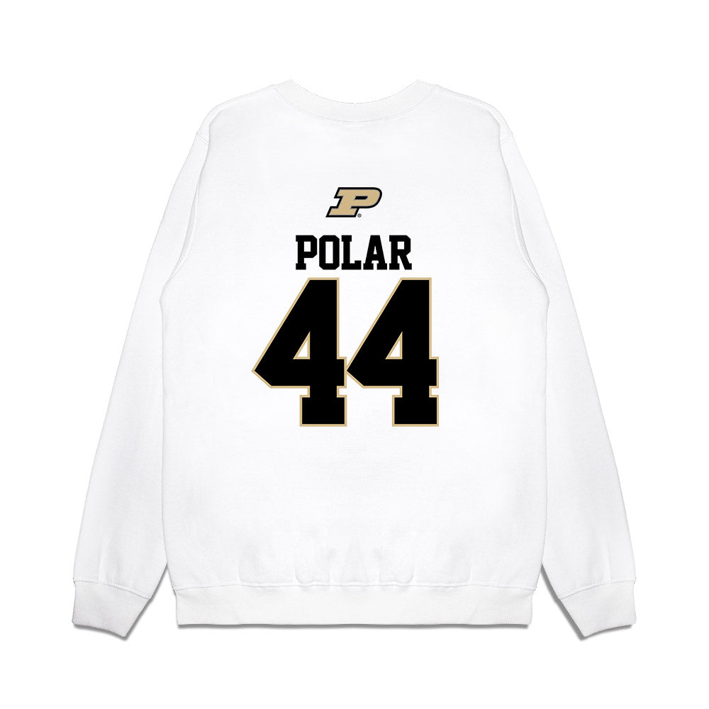 Purdue - NCAA Softball : Moriah Polar - USA Premium Crewneck Sweatshirt-1