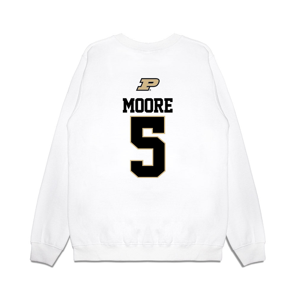 Purdue - NCAA Softball : Anna Moore - USA Premium Crewneck Sweatshirt-1
