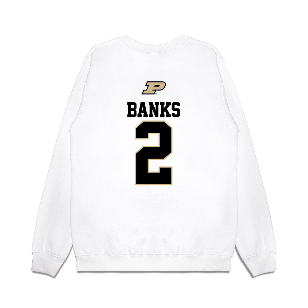 Purdue - NCAA Softball : Khloe Banks - USA Premium Crewneck Sweatshirt-1