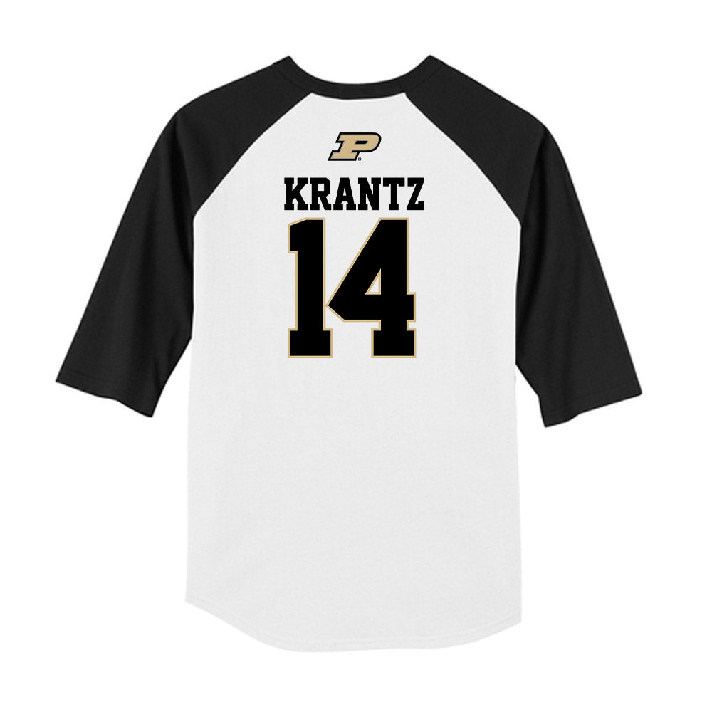 Purdue - NCAA Softball : Jensen Krantz - USA Raglan Shirt-1