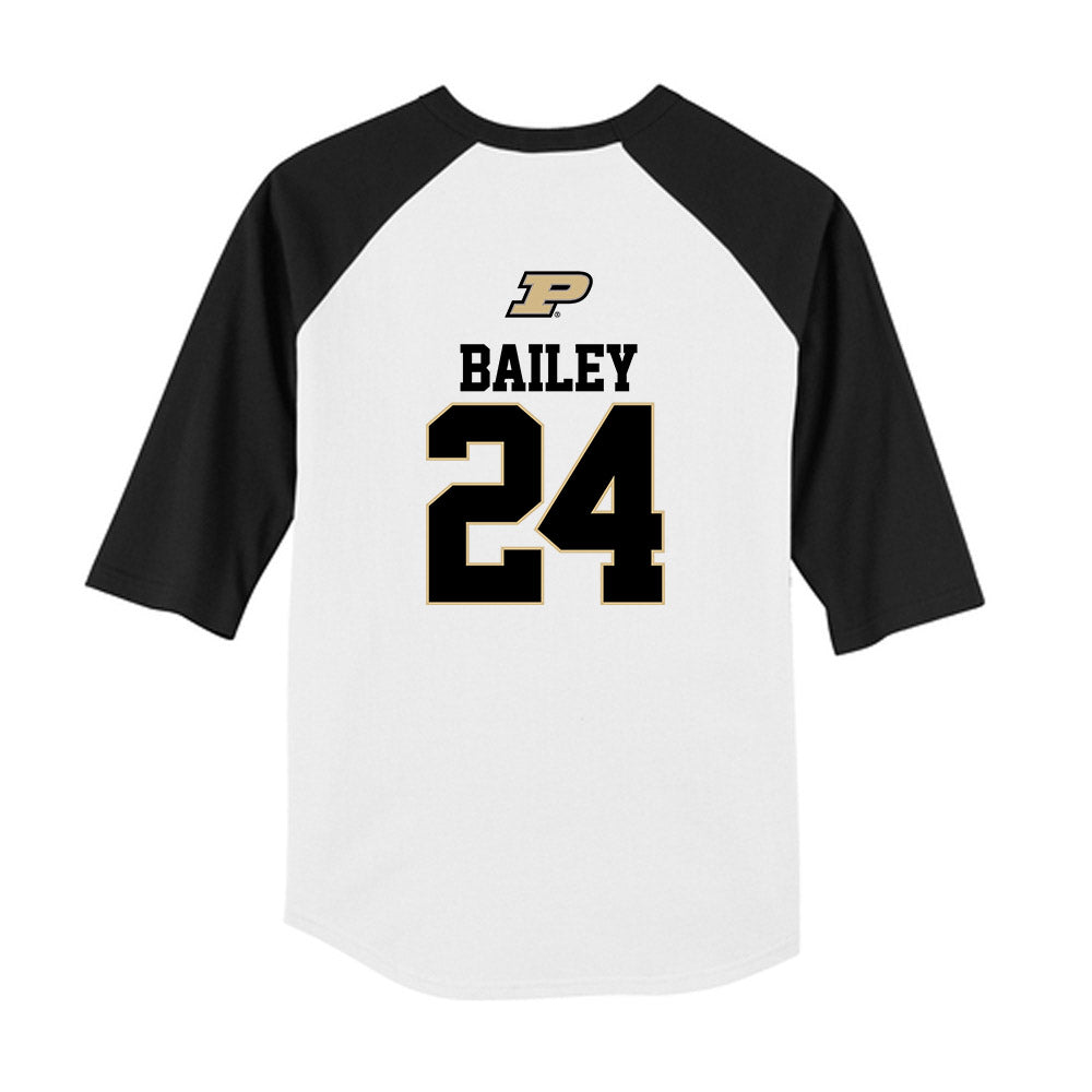 Purdue - NCAA Softball : Emma Bailey - USA Youth Raglan T-Shirt-1