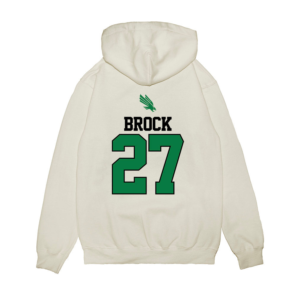 North Texas - NCAA Softball : Katy Brock - USA Premium Hooded Sweatshirt-1