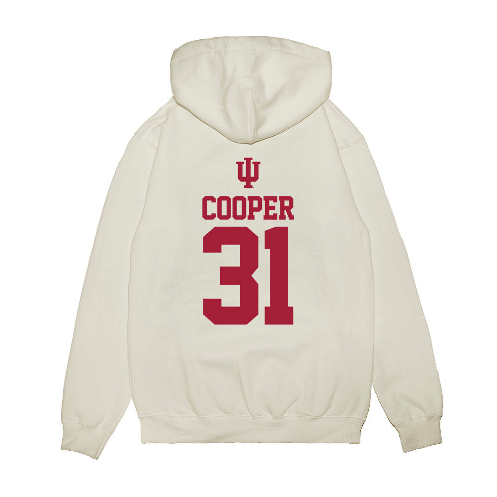 Indiana - NCAA Softball : Alexandra Cooper - USA Premium Hooded Sweatshirt-1