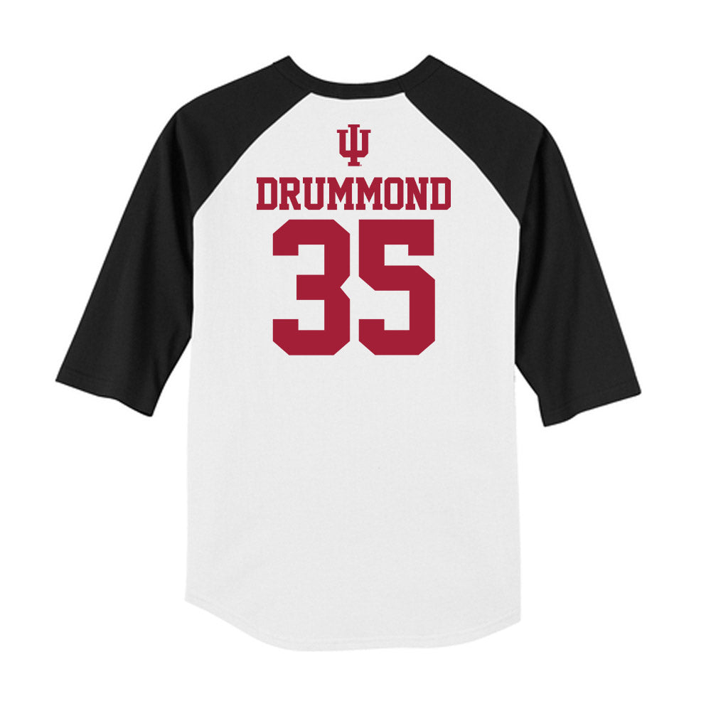 Indiana - NCAA Softball : Peyton Drummond - USA Raglan Shirt-1