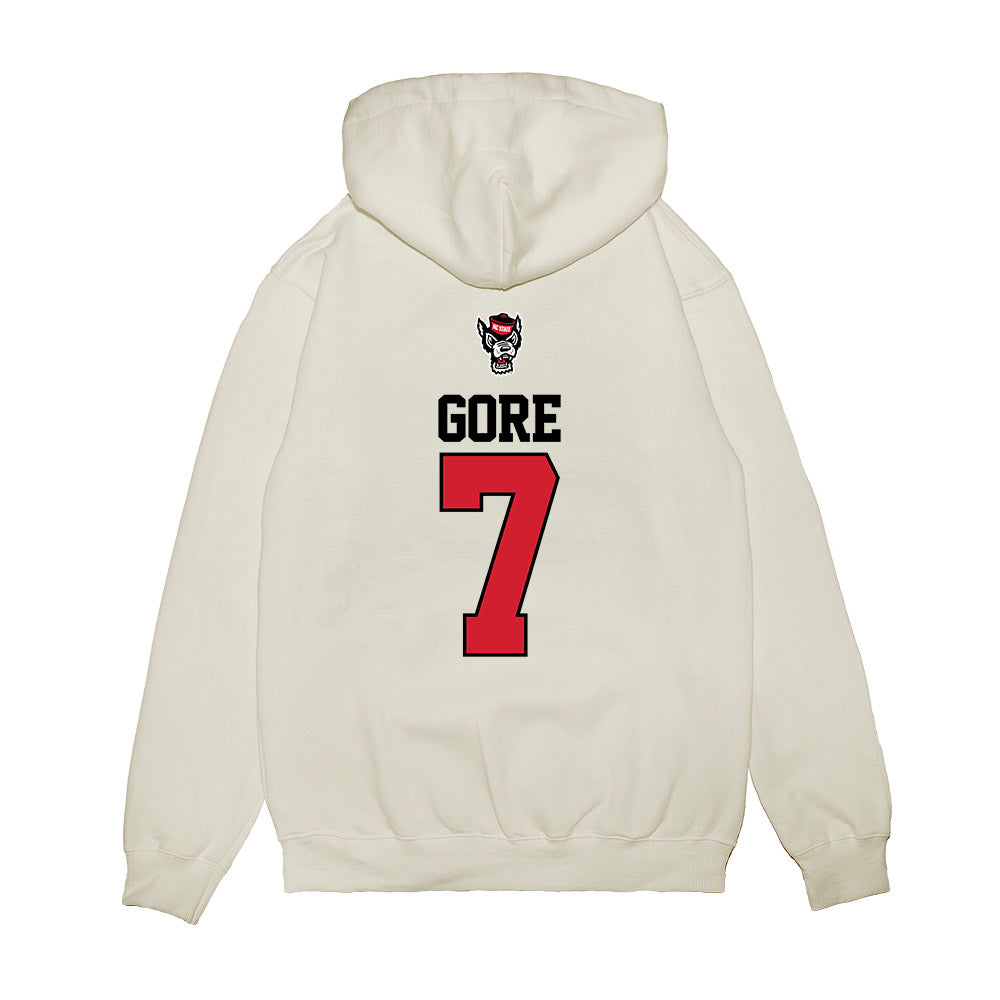 NC State - NCAA Softball : Wynne Gore - Premium Hooded Sweatshirt-1