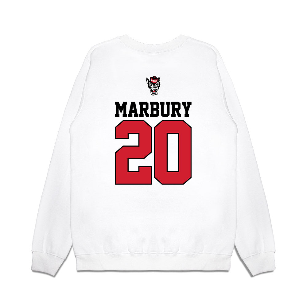 NC State - NCAA Softball : MaKayla Marbury - Premium Crewneck Sweatshirt-1