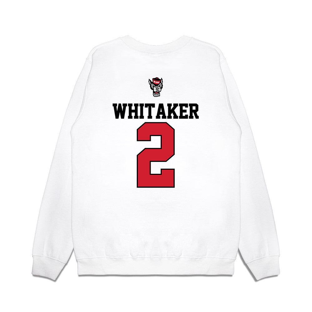 NC State - NCAA Softball : Ellington Whitaker - Premium Crewneck Sweatshirt-1