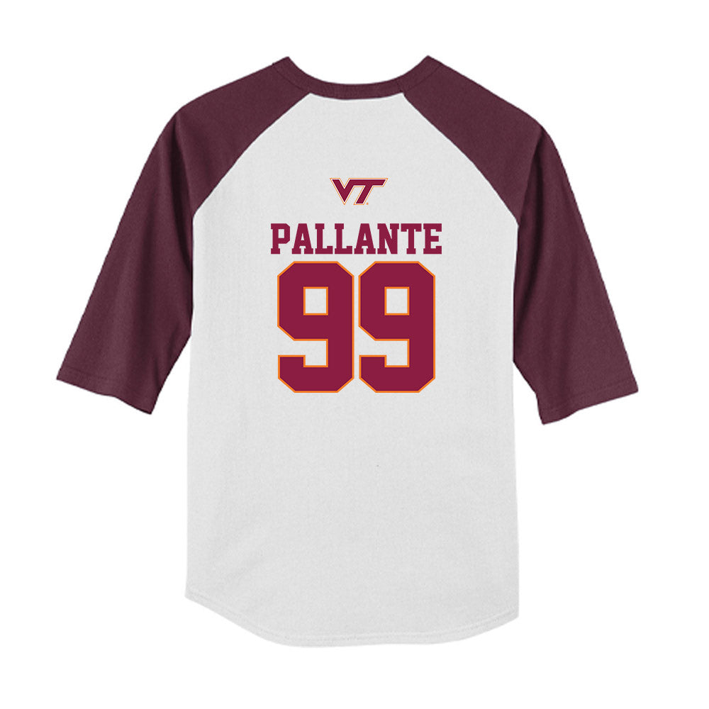 Virginia Tech - NCAA Softball : Lily Pallante - USA Youth Raglan T-Shirt-1