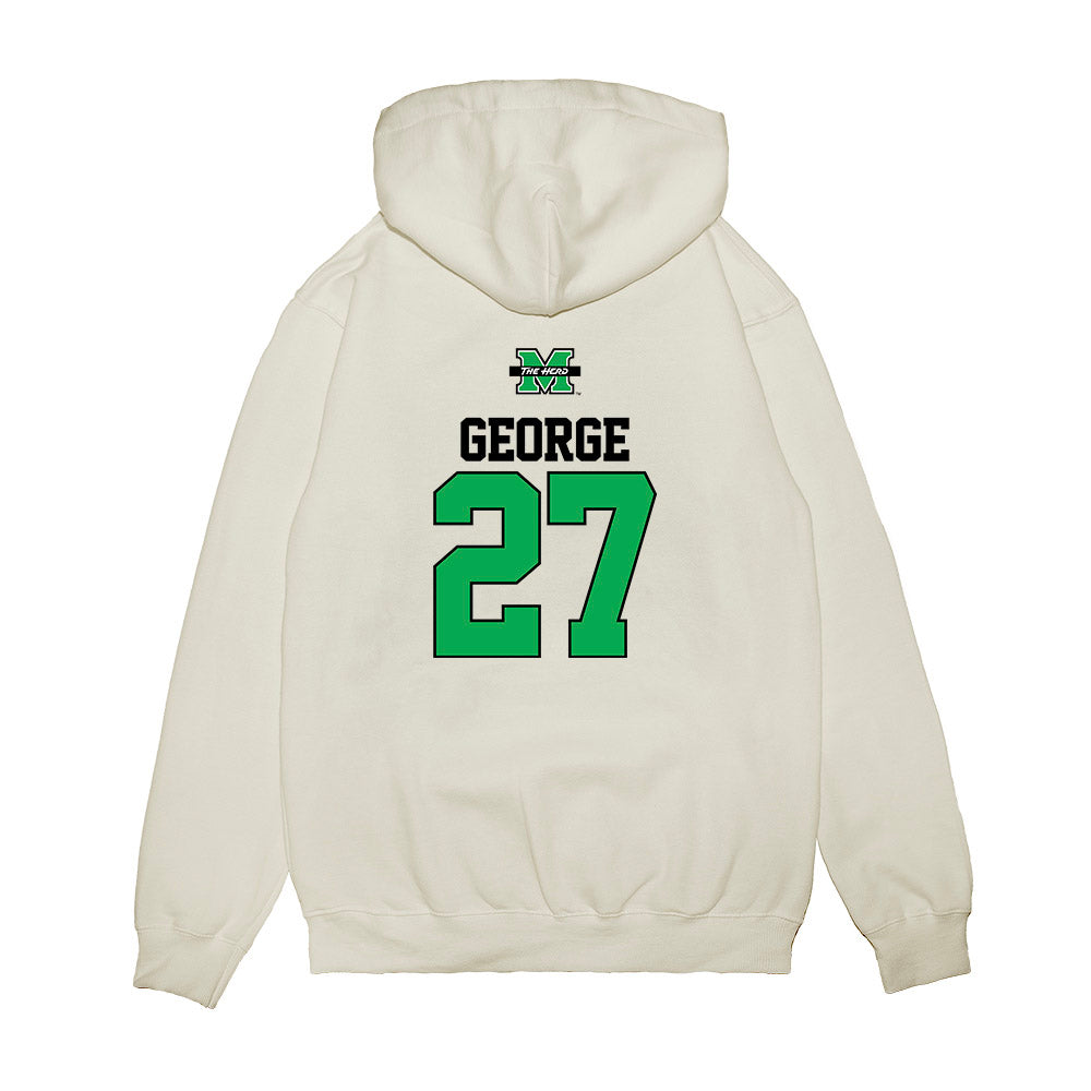 Marshall - NCAA Softball : Ramey George - USA Premium Hooded Sweatshirt-1