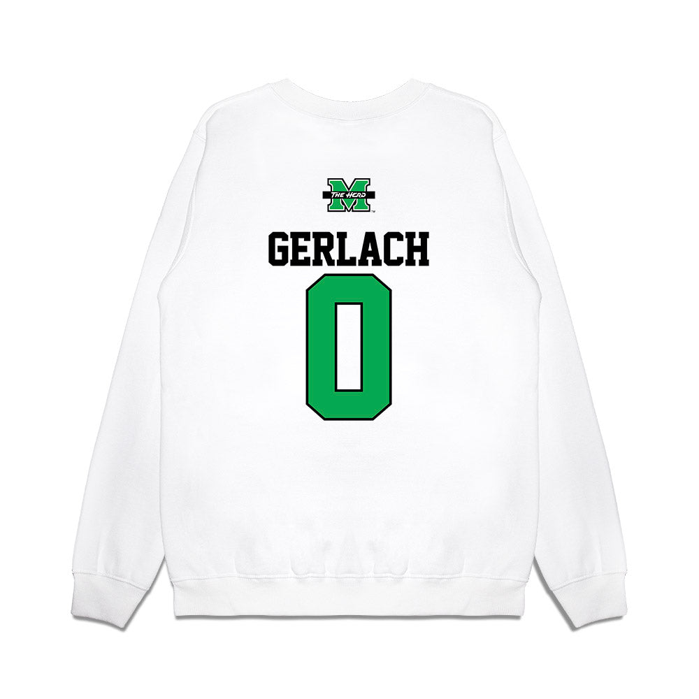 Marshall - NCAA Softball : Bella Gerlach - USA Premium Crewneck Sweatshirt-1