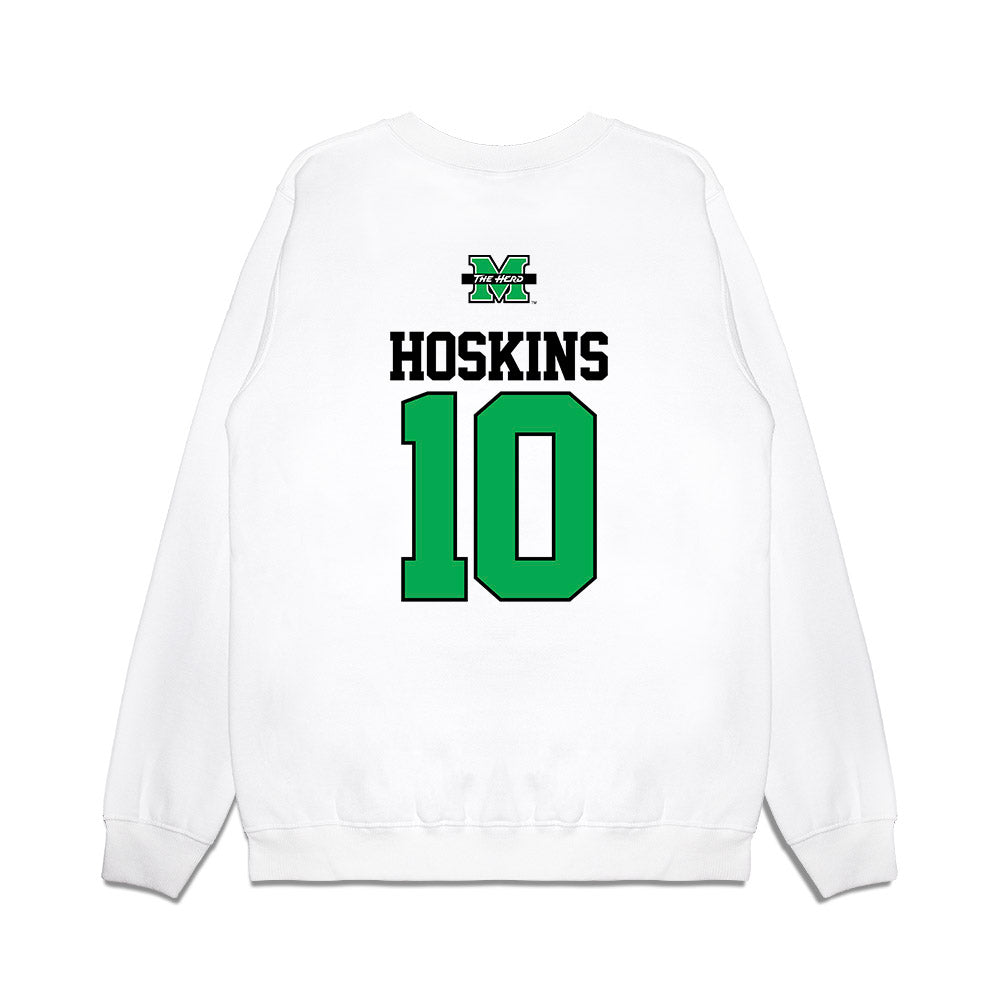 Marshall - NCAA Softball : Chandler Hoskins - USA Premium Crewneck Sweatshirt-1