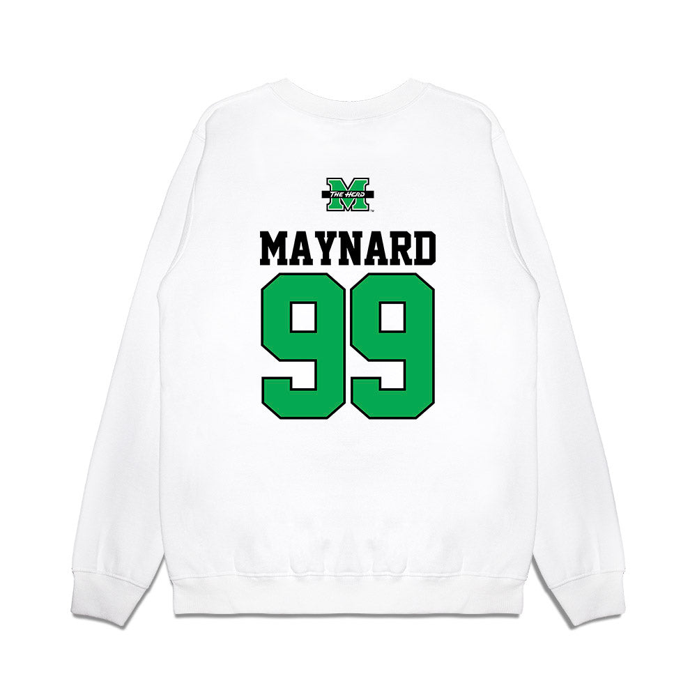 Marshall - NCAA Softball : Mackenzie Maynard - USA Premium Crewneck Sweatshirt-1