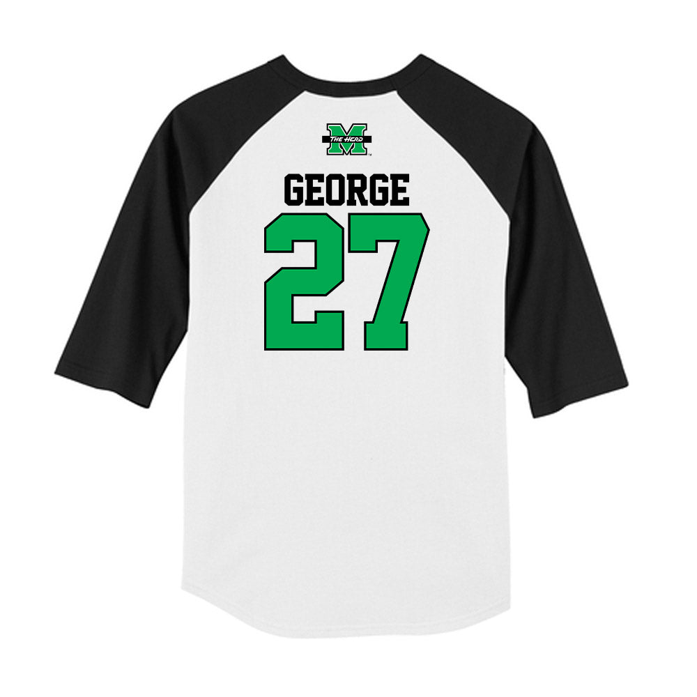 Marshall - NCAA Softball : Ramey George - USA Raglan Shirt-1