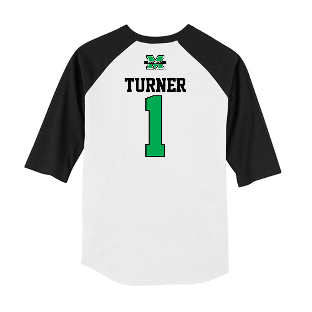 Marshall - NCAA Softball : Sydney Turner - USA Raglan Shirt-1
