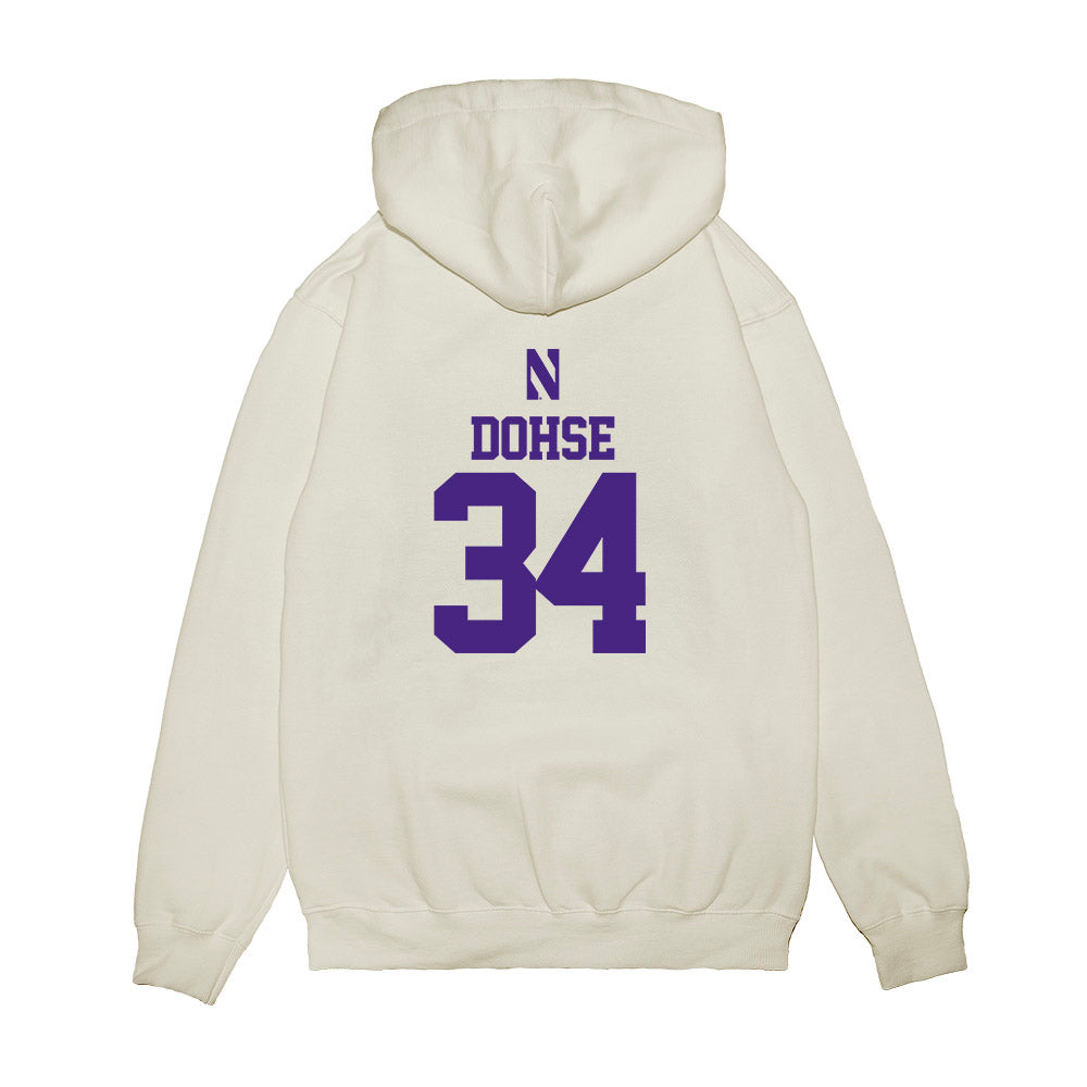 Northwestern - NCAA Softball : Signe Dohse - USA Premium Hooded Sweatshirt-1