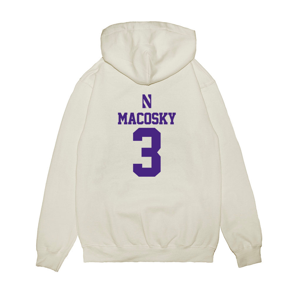 Northwestern - NCAA Softball : Laine Macosky - USA Premium Hooded Sweatshirt-1