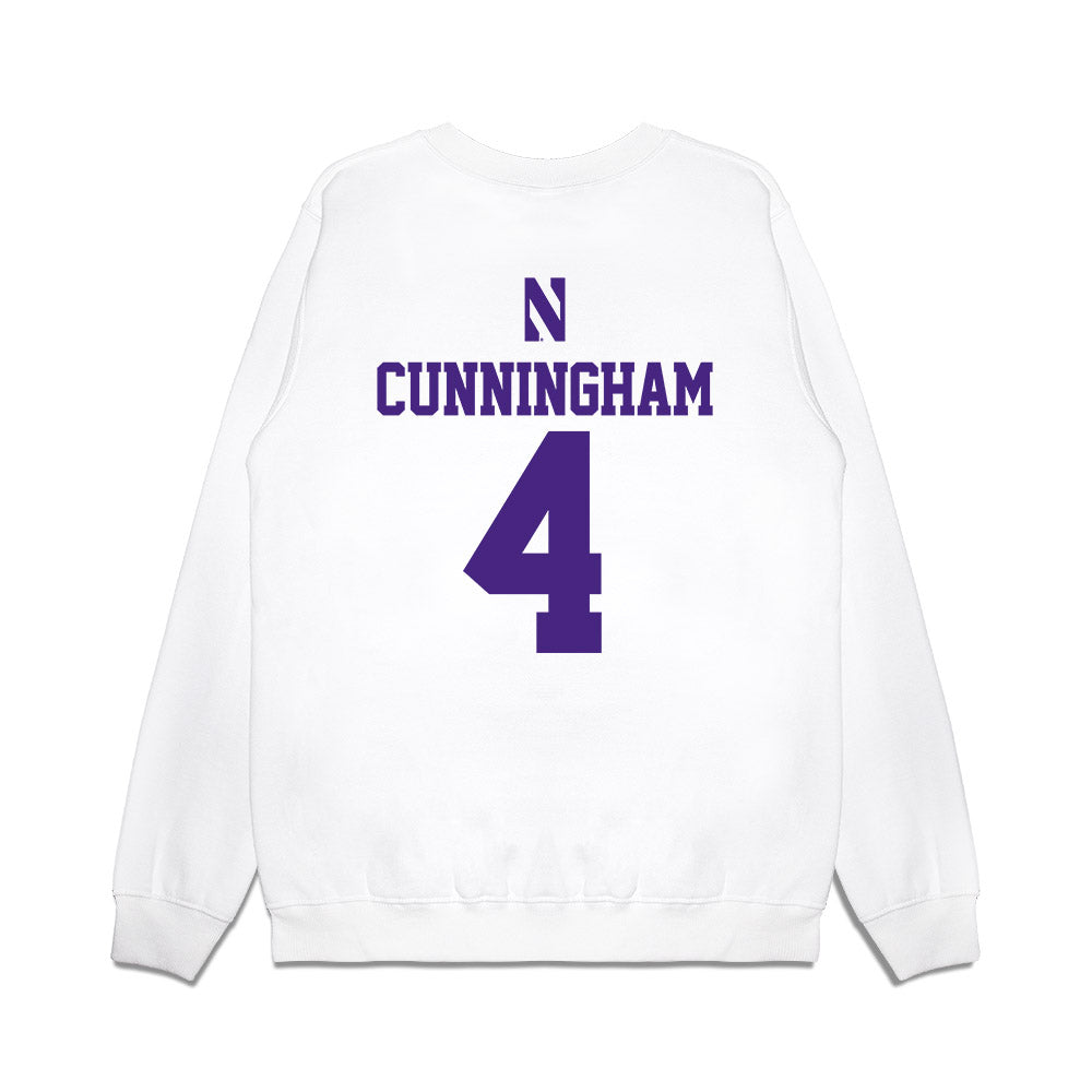 Northwestern - NCAA Softball : Renae Cunningham - USA Premium Crewneck Sweatshirt-1