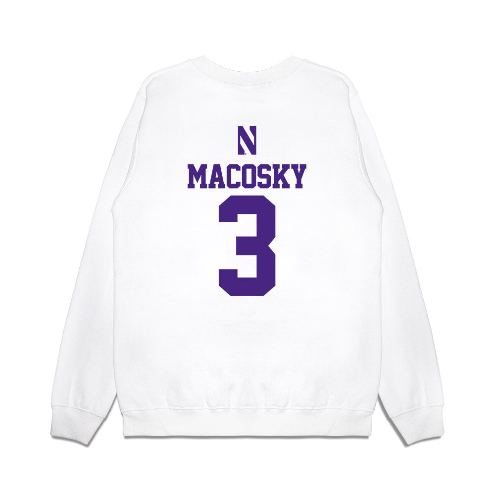 Northwestern - NCAA Softball : Laine Macosky - USA Premium Crewneck Sweatshirt-1