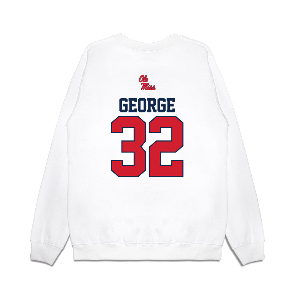 Ole Miss - NCAA Softball : Madilynn George - USA Premium Crewneck Sweatshirt-1