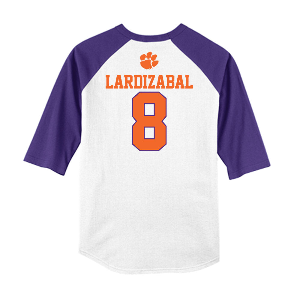 Clemson - NCAA Softball : Madison Lardizabal - USA Raglan Shirt-1