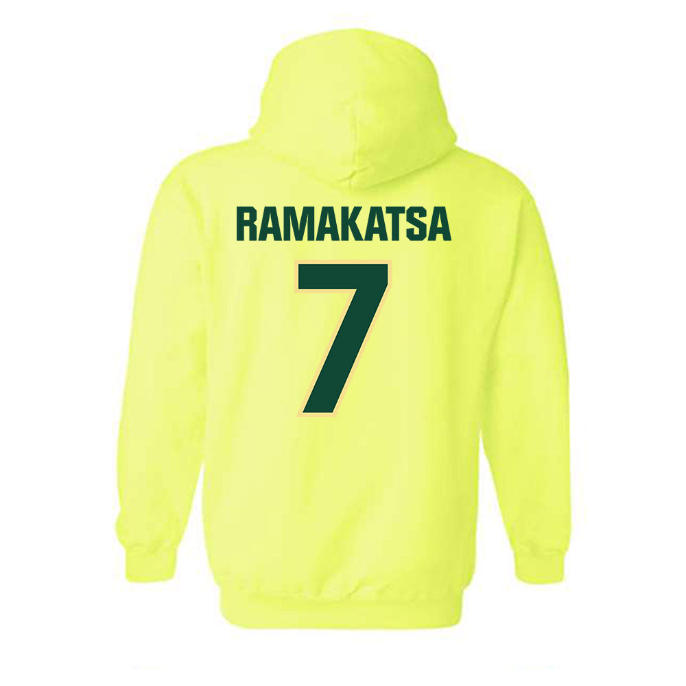 Cal Poly - NCAA Men's Soccer : Bakuena Ramakatsa - Classic Shersey Hooded Sweatshirt-1