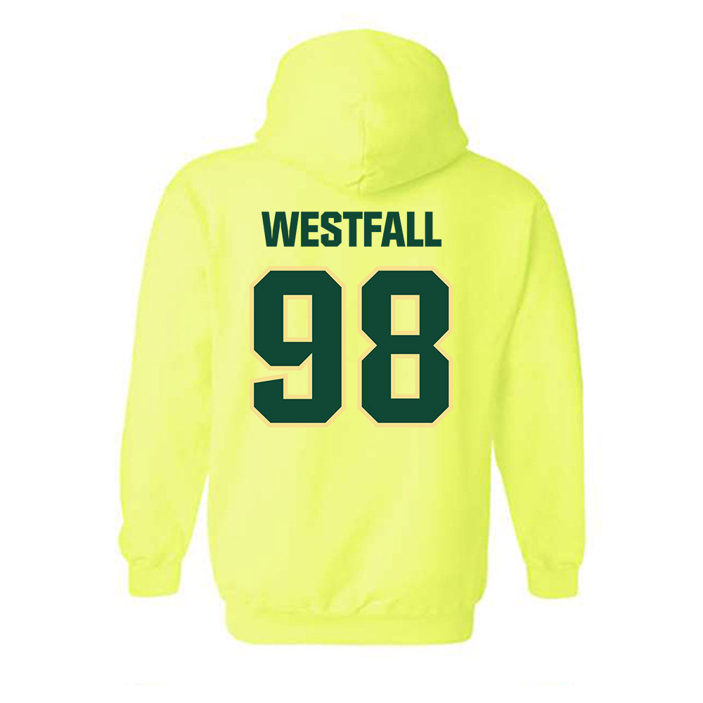 Cal Poly - NCAA Football : Luke Westfall - Classic Shersey Hooded Sweatshirt-1