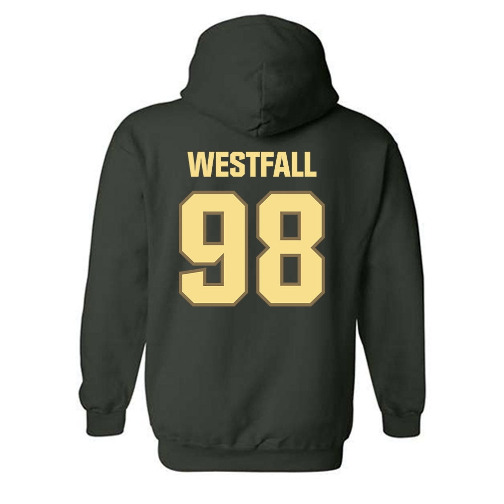 Cal Poly - NCAA Football : Luke Westfall - Classic Shersey Hooded Sweatshirt-1