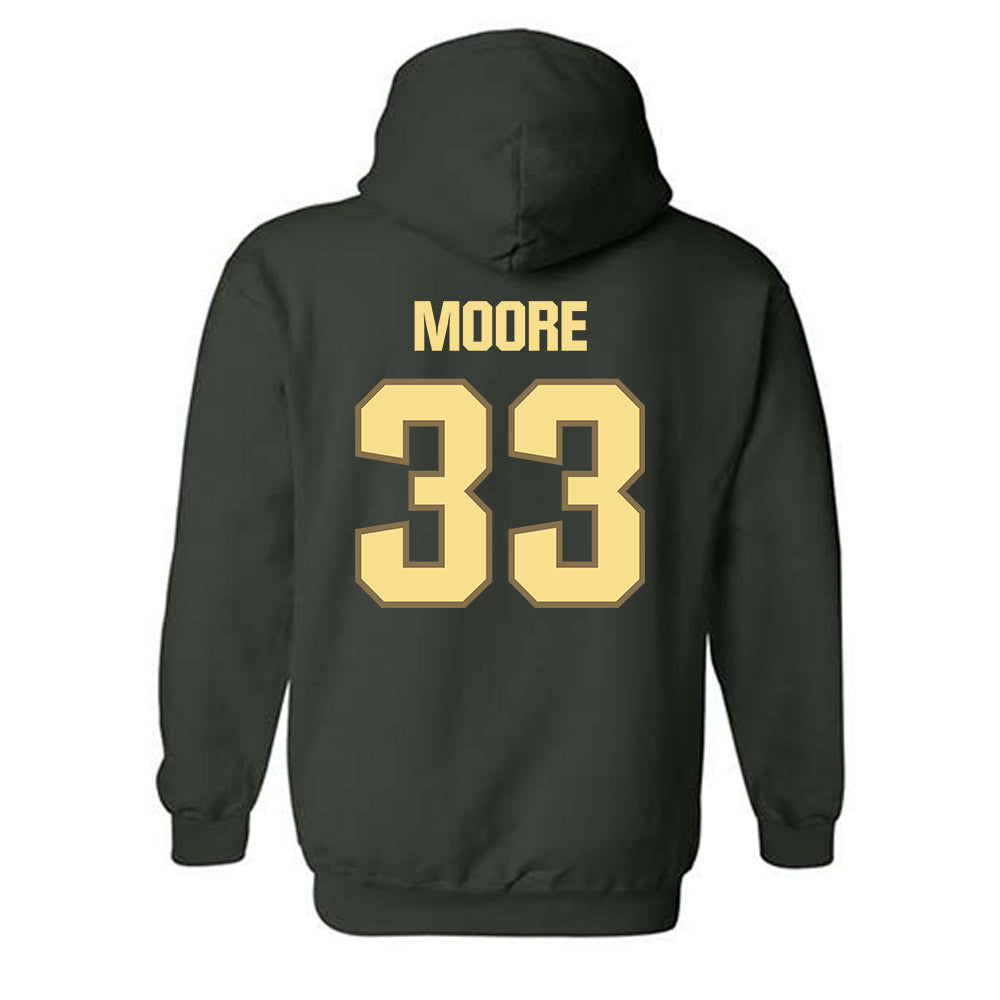 Cal Poly - NCAA Football : Spencer Moore - Classic Shersey Hooded Sweatshirt-1