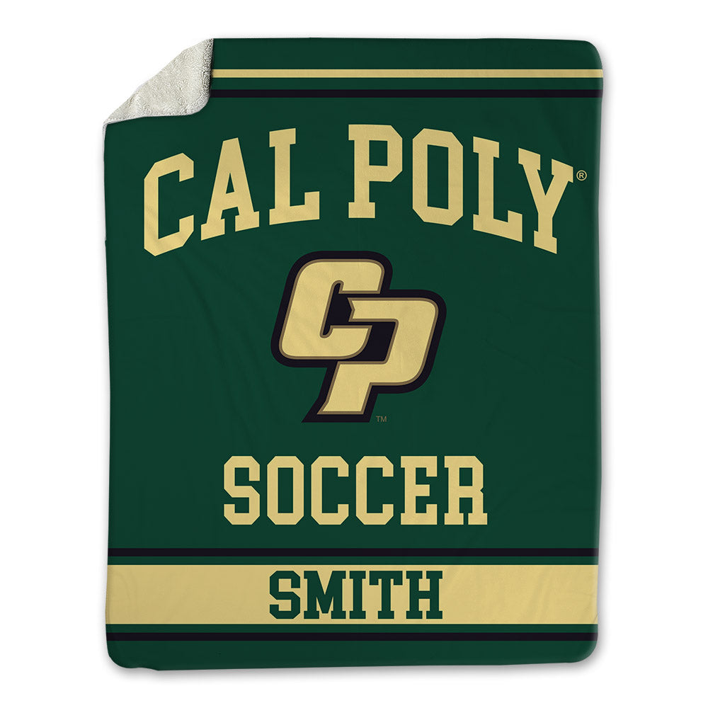 Cal Poly - NCAA Women's Soccer : Annika Smith - Blanket-0