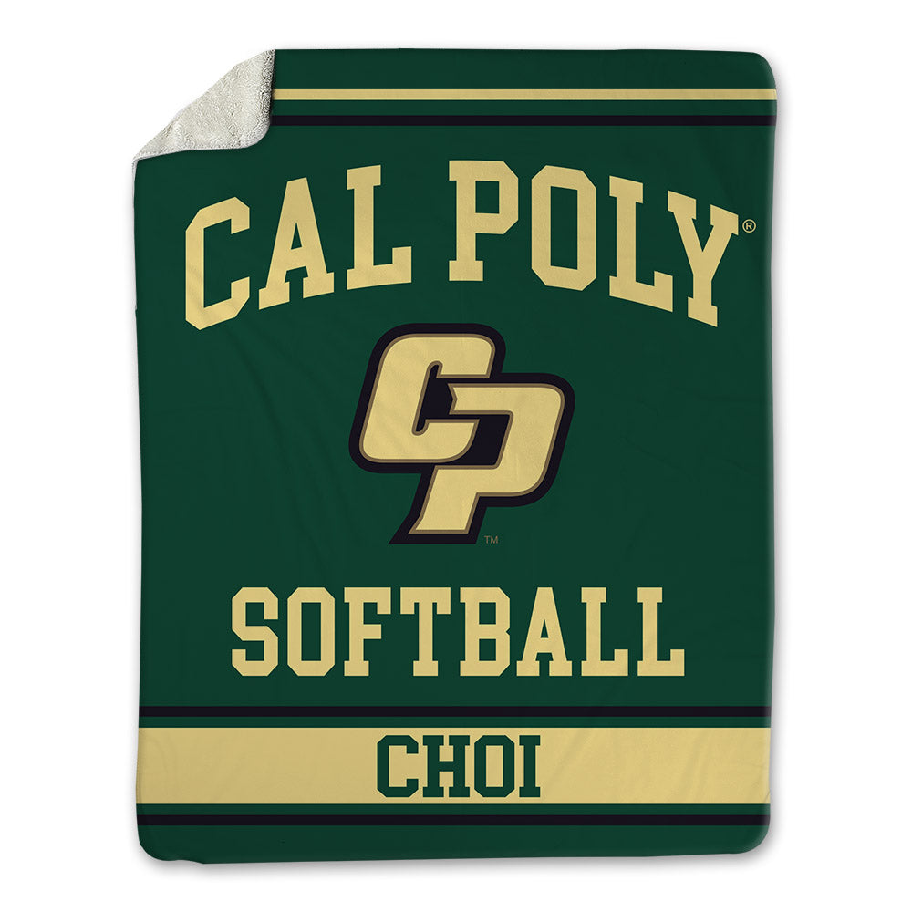 Cal Poly - NCAA Softball : Karina Choi - Blanket-0