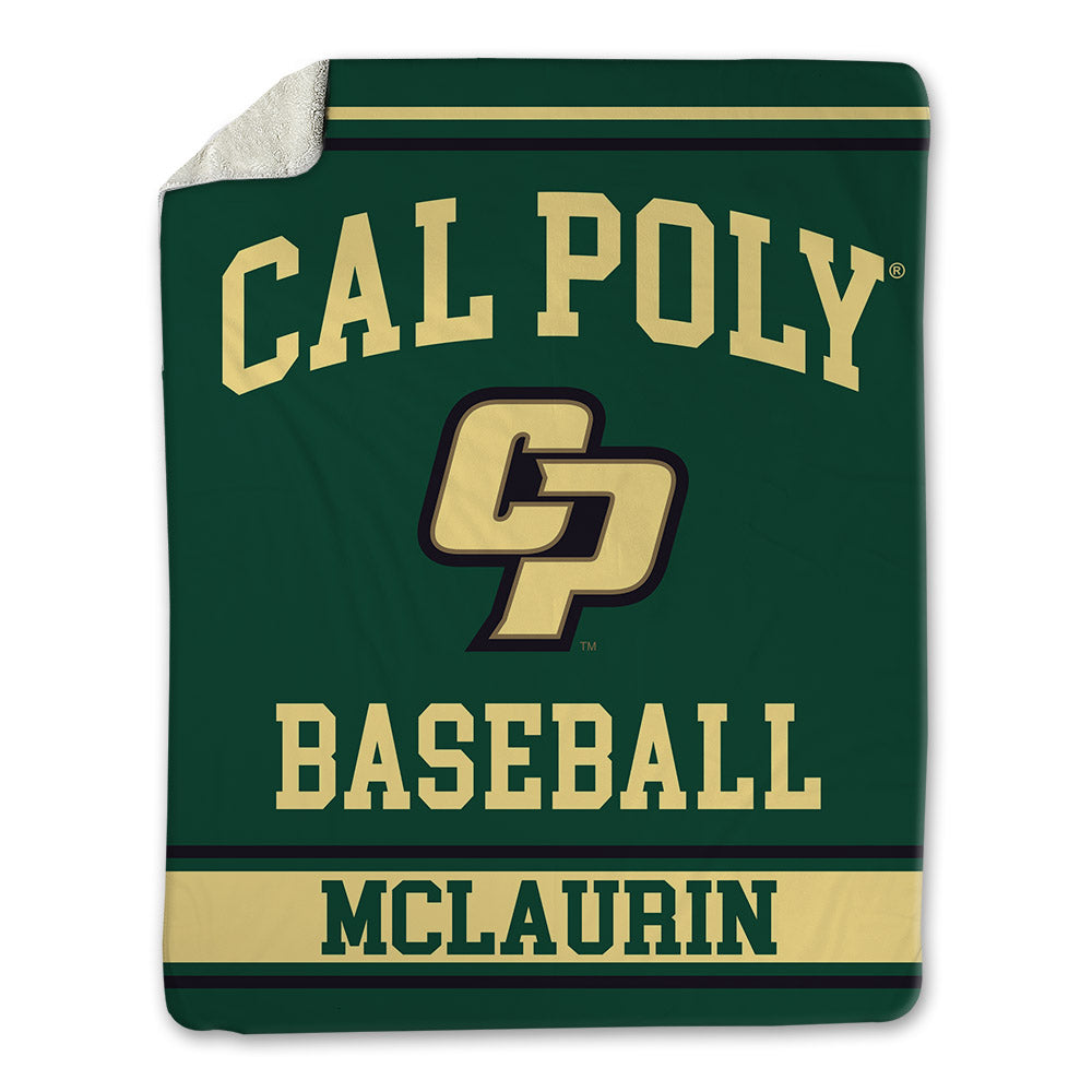 Cal Poly - NCAA Baseball : Alexander McLaurin - Blanket-0