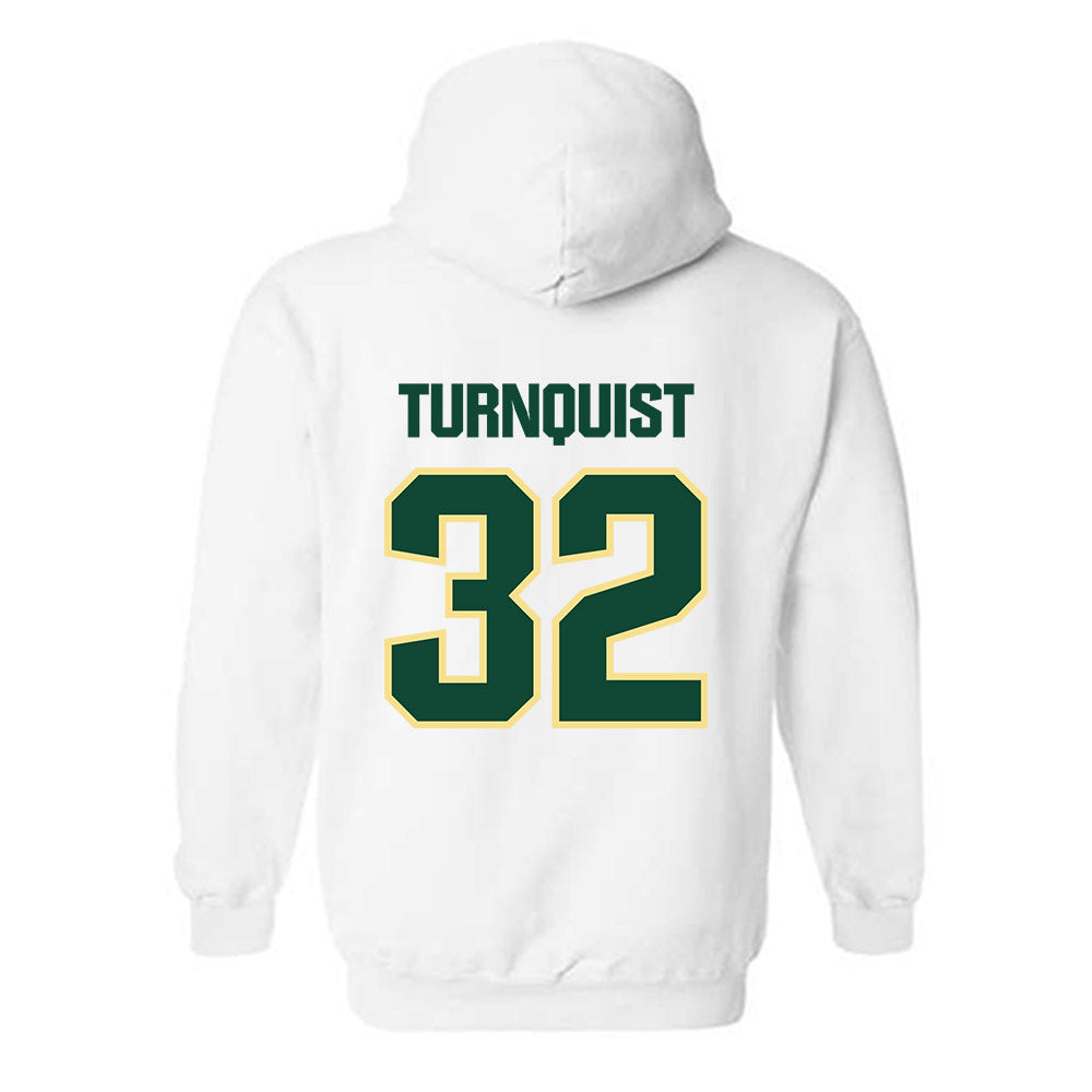 Cal Poly - NCAA Baseball : Carson Turnquist - Classic Shersey Hooded Sweatshirt-1