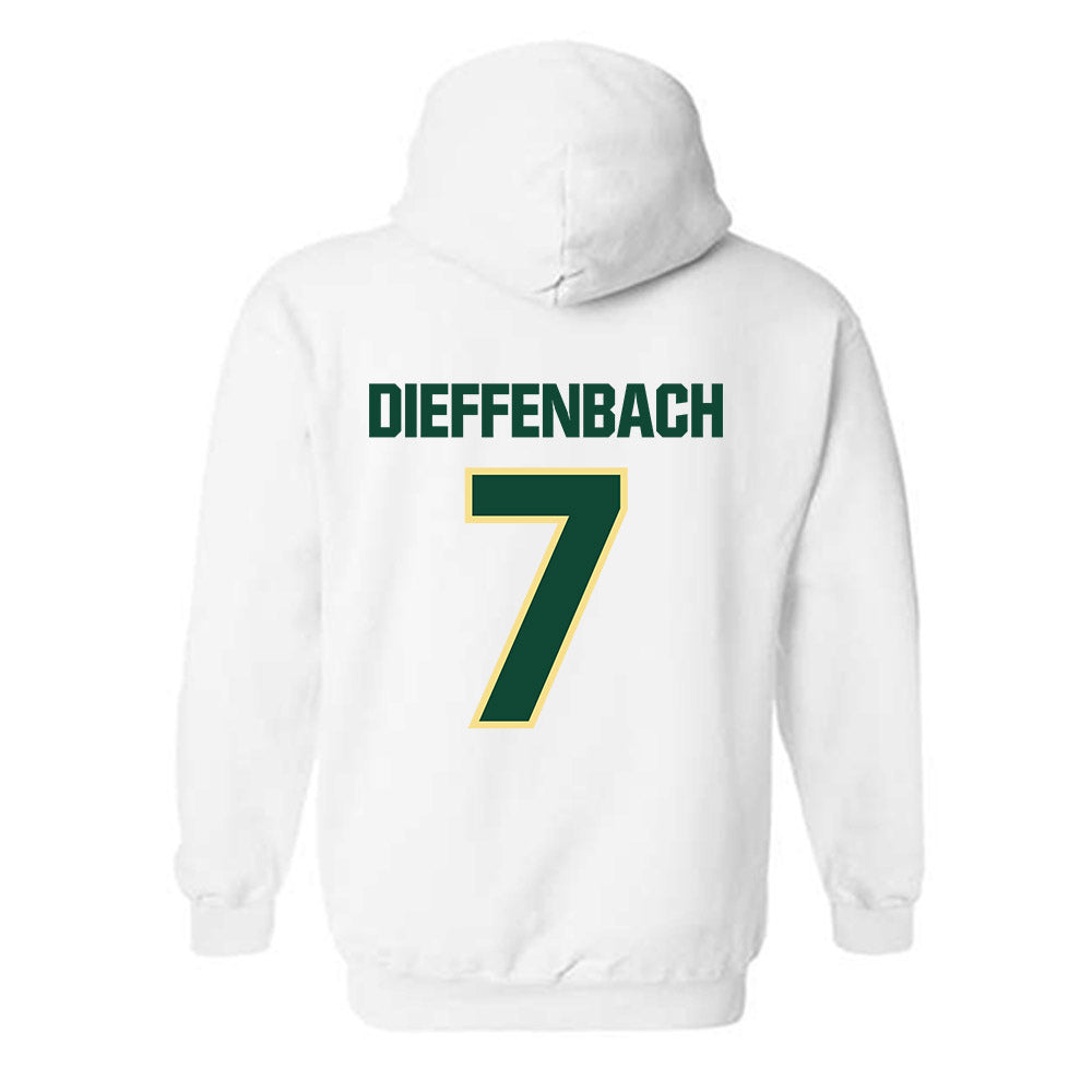 Cal Poly - NCAA Football : Ty Dieffenbach - Classic Shersey Hooded Sweatshirt-1